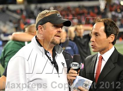Thumbnail 1 in Lancaster vs. Cedar Park (UIL 4A Division 2 Final)  photogallery.
