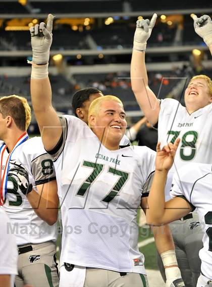 Thumbnail 3 in Lancaster vs. Cedar Park (UIL 4A Division 2 Final)  photogallery.