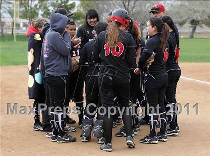 Thumbnail 1 in Rosamond vs. Bellarmine-Jefferson (Desert Classic) photogallery.