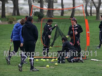 Thumbnail 1 in Rosamond vs. Bellarmine-Jefferson (Desert Classic) photogallery.