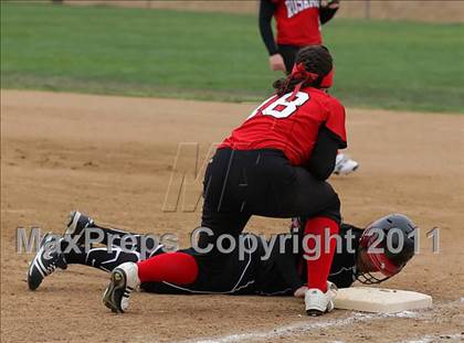 Thumbnail 2 in Rosamond vs. Bellarmine-Jefferson (Desert Classic) photogallery.
