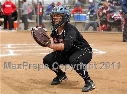 Thumbnail 2 in Rosamond vs. Bellarmine-Jefferson (Desert Classic) photogallery.