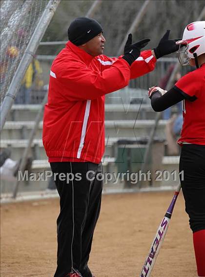 Thumbnail 1 in Rosamond vs. Bellarmine-Jefferson (Desert Classic) photogallery.