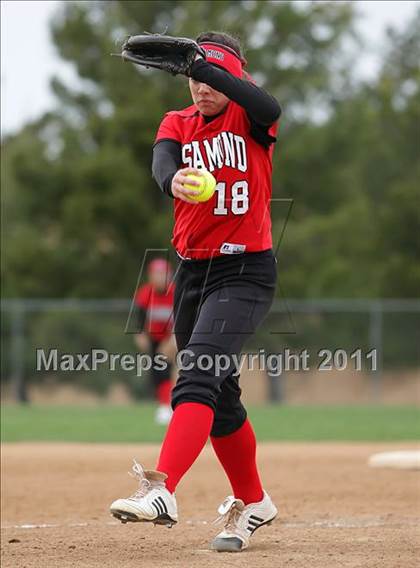 Thumbnail 3 in Rosamond vs. Bellarmine-Jefferson (Desert Classic) photogallery.