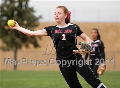 Thumbnail 3 in Rosamond vs. Bellarmine-Jefferson (Desert Classic) photogallery.