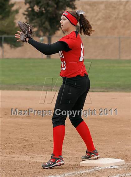 Thumbnail 2 in Rosamond vs. Bellarmine-Jefferson (Desert Classic) photogallery.