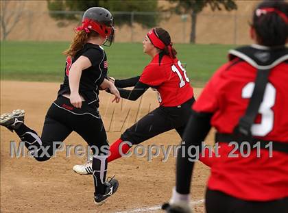 Thumbnail 1 in Rosamond vs. Bellarmine-Jefferson (Desert Classic) photogallery.