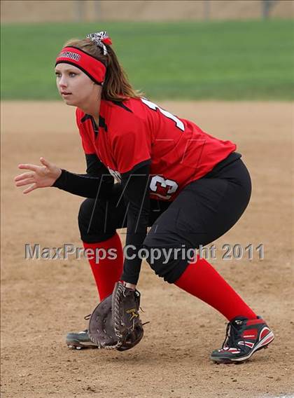 Thumbnail 1 in Rosamond vs. Bellarmine-Jefferson (Desert Classic) photogallery.