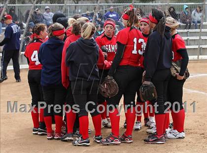 Thumbnail 1 in Rosamond vs. Bellarmine-Jefferson (Desert Classic) photogallery.