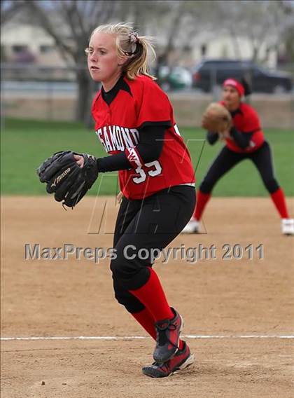Thumbnail 2 in Rosamond vs. Bellarmine-Jefferson (Desert Classic) photogallery.