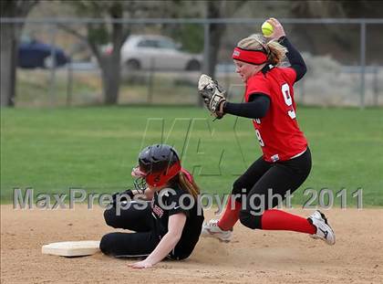 Thumbnail 2 in Rosamond vs. Bellarmine-Jefferson (Desert Classic) photogallery.