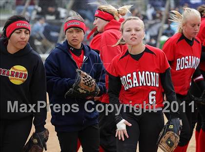 Thumbnail 3 in Rosamond vs. Bellarmine-Jefferson (Desert Classic) photogallery.