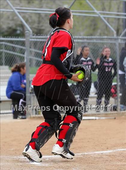 Thumbnail 1 in Rosamond vs. Bellarmine-Jefferson (Desert Classic) photogallery.