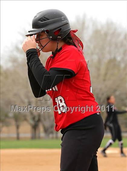 Thumbnail 2 in Rosamond vs. Bellarmine-Jefferson (Desert Classic) photogallery.