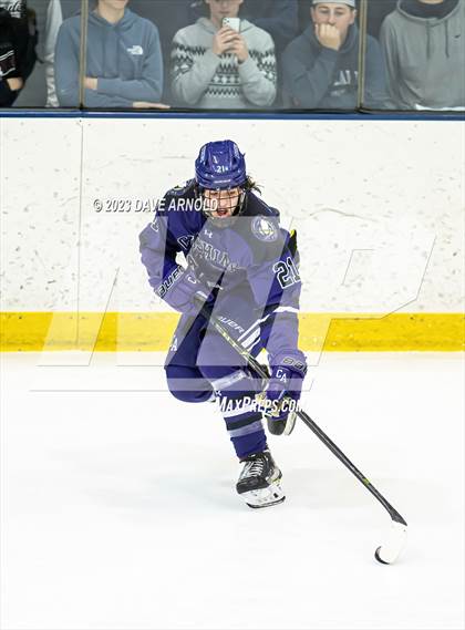 Thumbnail 3 in Avon Old Farms vs. Cushing Academy (NEPSAC Elite 8 Final) photogallery.