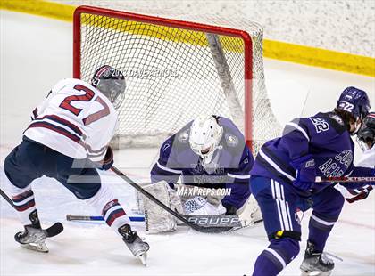 Thumbnail 2 in Avon Old Farms vs. Cushing Academy (NEPSAC Elite 8 Final) photogallery.