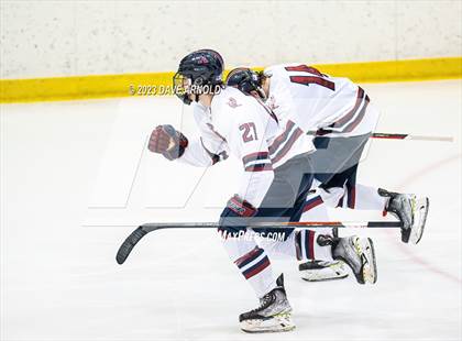 Thumbnail 2 in Avon Old Farms vs. Cushing Academy (NEPSAC Elite 8 Final) photogallery.