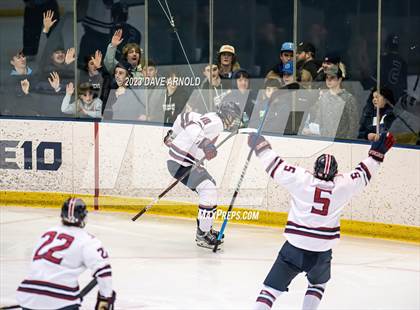Thumbnail 2 in Avon Old Farms vs. Cushing Academy (NEPSAC Elite 8 Final) photogallery.