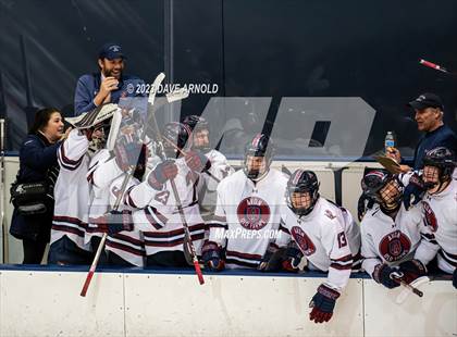 Thumbnail 2 in Avon Old Farms vs. Cushing Academy (NEPSAC Elite 8 Final) photogallery.