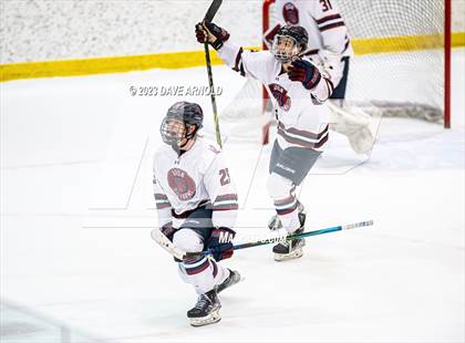 Thumbnail 2 in Avon Old Farms vs. Cushing Academy (NEPSAC Elite 8 Final) photogallery.