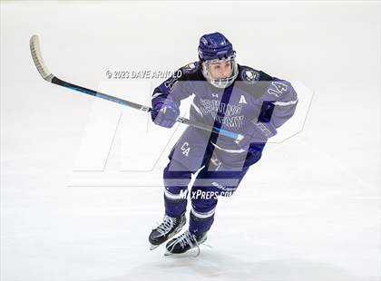 Thumbnail 2 in Avon Old Farms vs. Cushing Academy (NEPSAC Elite 8 Final) photogallery.