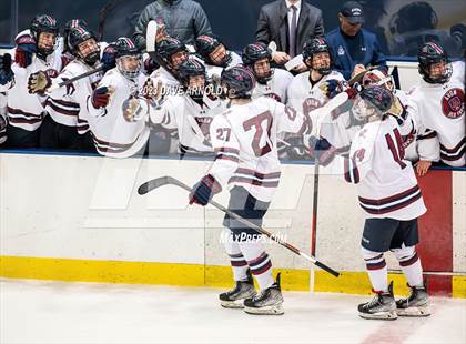 Thumbnail 2 in Avon Old Farms vs. Cushing Academy (NEPSAC Elite 8 Final) photogallery.
