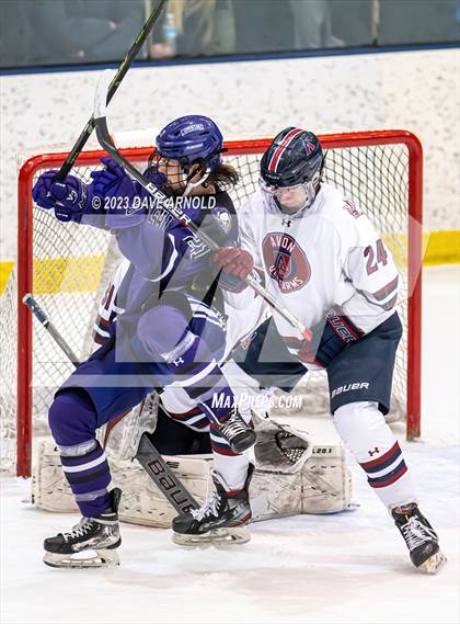 Thumbnail 3 in Avon Old Farms vs. Cushing Academy (NEPSAC Elite 8 Final) photogallery.