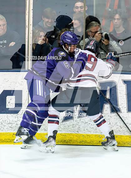 Thumbnail 3 in Avon Old Farms vs. Cushing Academy (NEPSAC Elite 8 Final) photogallery.