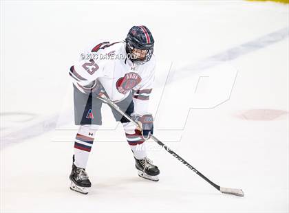Thumbnail 3 in Avon Old Farms vs. Cushing Academy (NEPSAC Elite 8 Final) photogallery.