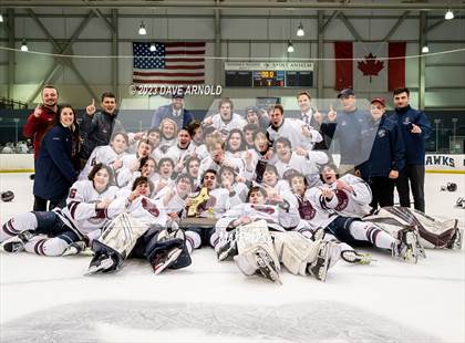 Thumbnail 1 in Avon Old Farms vs. Cushing Academy (NEPSAC Elite 8 Final) photogallery.