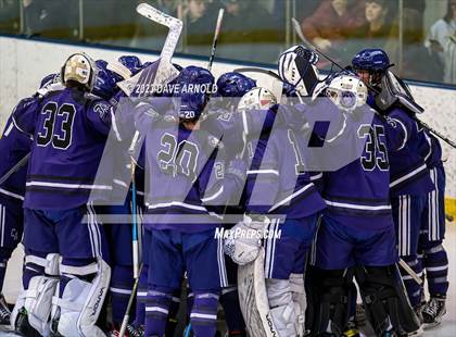 Thumbnail 2 in Avon Old Farms vs. Cushing Academy (NEPSAC Elite 8 Final) photogallery.