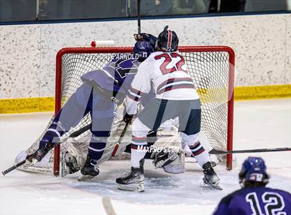 Thumbnail 3 in Avon Old Farms vs. Cushing Academy (NEPSAC Elite 8 Final) photogallery.