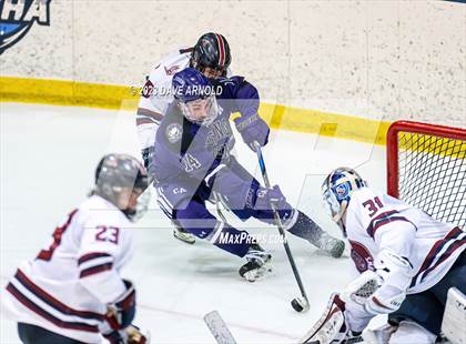 Thumbnail 3 in Avon Old Farms vs. Cushing Academy (NEPSAC Elite 8 Final) photogallery.