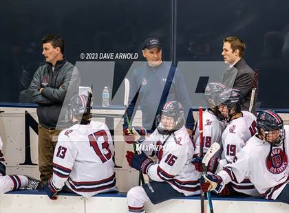 Thumbnail 1 in Avon Old Farms vs. Cushing Academy (NEPSAC Elite 8 Final) photogallery.