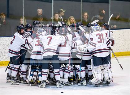Thumbnail 1 in Avon Old Farms vs. Cushing Academy (NEPSAC Elite 8 Final) photogallery.