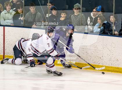 Thumbnail 2 in Avon Old Farms vs. Cushing Academy (NEPSAC Elite 8 Final) photogallery.