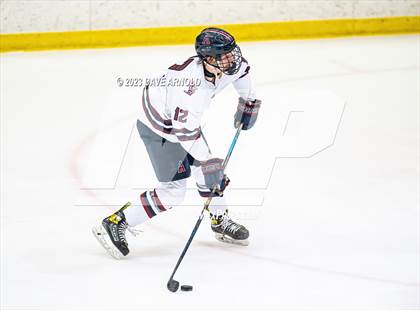 Thumbnail 2 in Avon Old Farms vs. Cushing Academy (NEPSAC Elite 8 Final) photogallery.