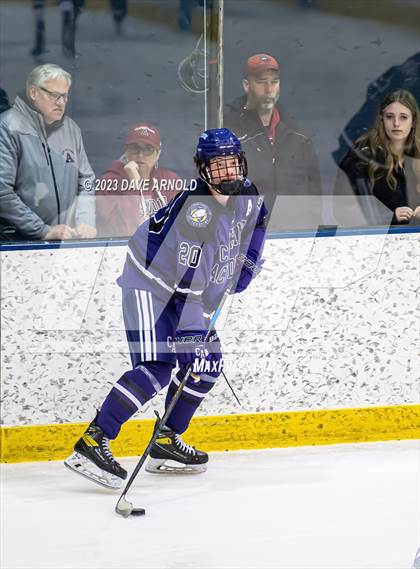 Thumbnail 2 in Avon Old Farms vs. Cushing Academy (NEPSAC Elite 8 Final) photogallery.