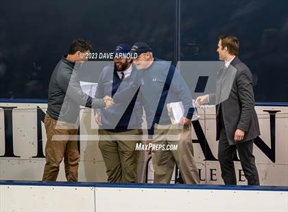 Thumbnail 2 in Avon Old Farms vs. Cushing Academy (NEPSAC Elite 8 Final) photogallery.