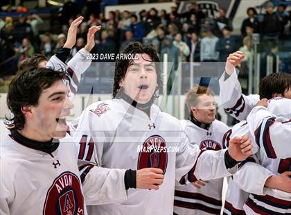 Thumbnail 1 in Avon Old Farms vs. Cushing Academy (NEPSAC Elite 8 Final) photogallery.