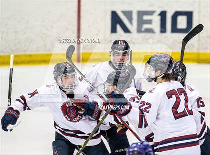 Thumbnail 3 in Avon Old Farms vs. Cushing Academy (NEPSAC Elite 8 Final) photogallery.