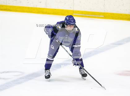Thumbnail 2 in Avon Old Farms vs. Cushing Academy (NEPSAC Elite 8 Final) photogallery.