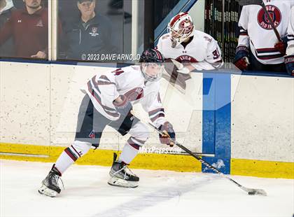 Thumbnail 2 in Avon Old Farms vs. Cushing Academy (NEPSAC Elite 8 Final) photogallery.