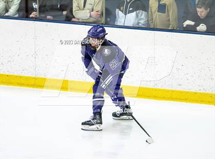 Thumbnail 2 in Avon Old Farms vs. Cushing Academy (NEPSAC Elite 8 Final) photogallery.