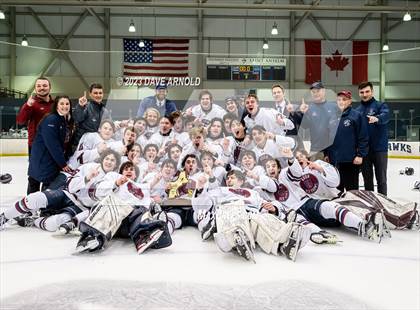 Thumbnail 3 in Avon Old Farms vs. Cushing Academy (NEPSAC Elite 8 Final) photogallery.