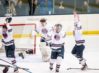 Thumbnail 1 in Avon Old Farms vs. Cushing Academy (NEPSAC Elite 8 Final) photogallery.
