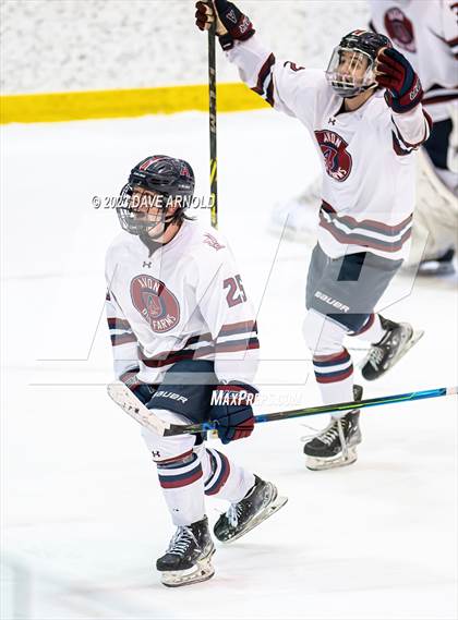 Thumbnail 3 in Avon Old Farms vs. Cushing Academy (NEPSAC Elite 8 Final) photogallery.