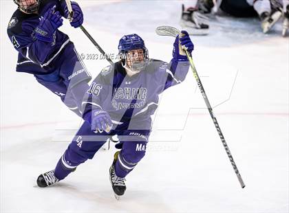 Thumbnail 3 in Avon Old Farms vs. Cushing Academy (NEPSAC Elite 8 Final) photogallery.