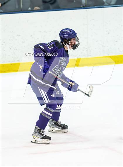 Thumbnail 2 in Avon Old Farms vs. Cushing Academy (NEPSAC Elite 8 Final) photogallery.