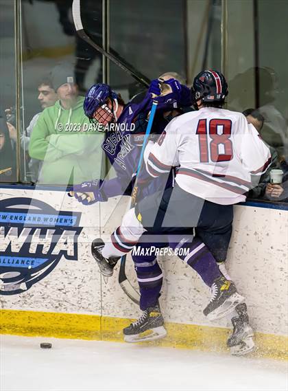 Thumbnail 1 in Avon Old Farms vs. Cushing Academy (NEPSAC Elite 8 Final) photogallery.